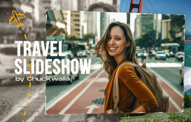 Videohive Travel Slideshow For After Effects