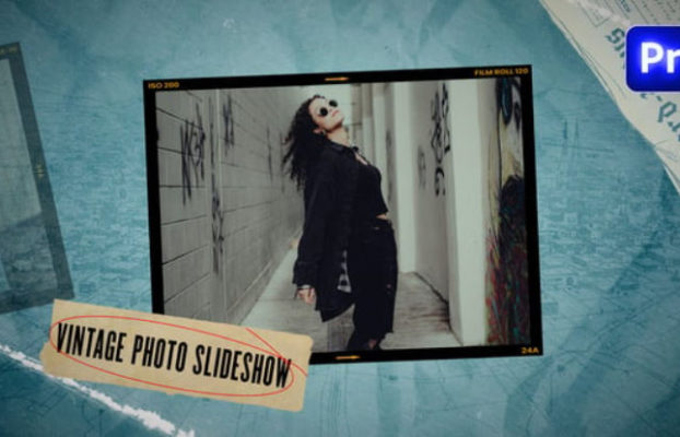 Videohive Vintage Photo Slideshow For Premiere Pro