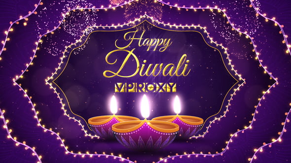 Videohive Happy Diwali Greetings