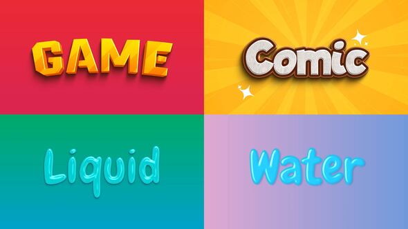 Videohive Text Effect – Kid Style 01