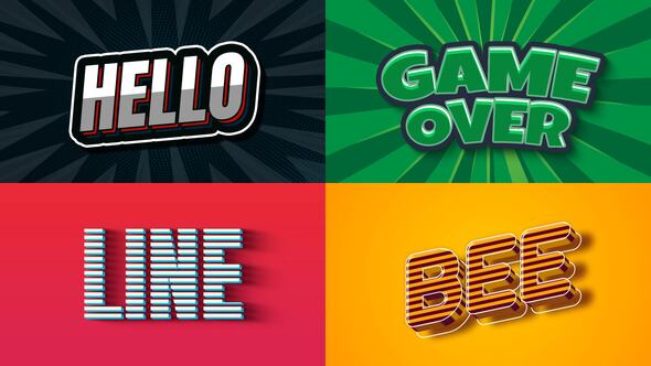 Videohive Text Effect – Vintage Style 01