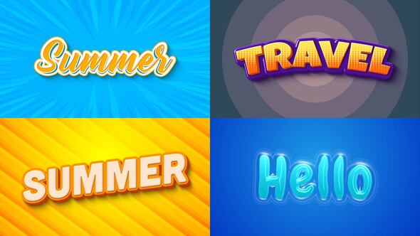 Videohive Text Effect – Travel Style