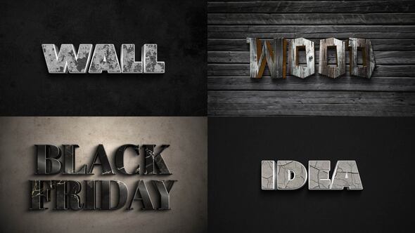 Videohive Text Effect – Action Style 04