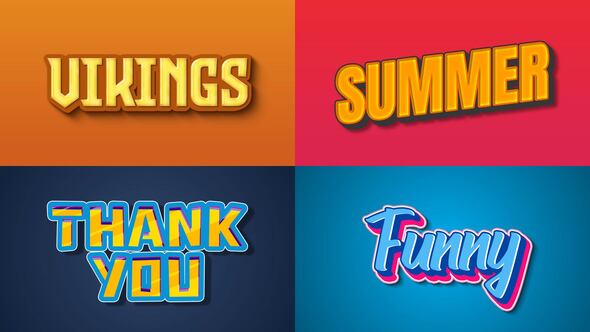 Videohive Text Effect – Vintage Style 03