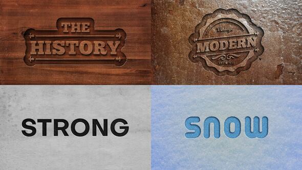 Videohive Text Effect – Cutout Style