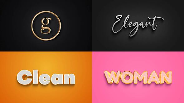 Videohive Text Effect – Elegant Style 01