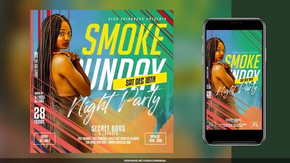 Videohive Night Club Flyer v29