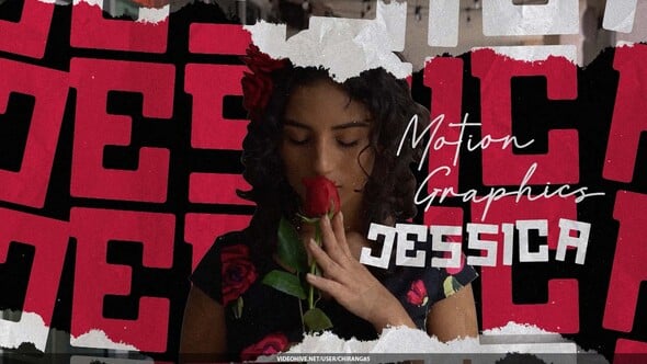 Videohive Collage Elements Crumple Tape Freeze Frame