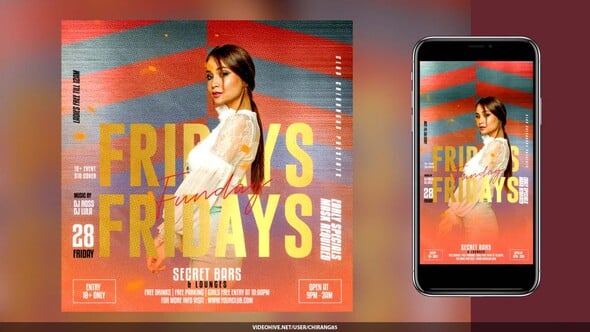 Videohive Night Club Flyer v27