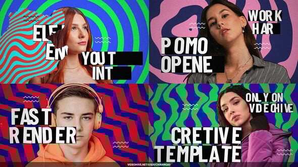 Videohive Patterns Effect Opener