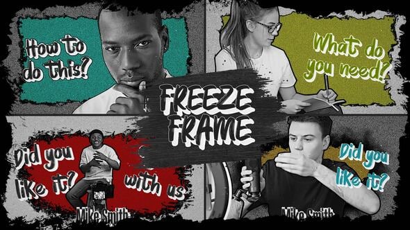 Videohive Freeze Frame maker 60481536