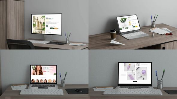 Videohive Gadget collection mockup