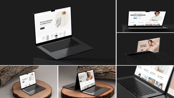 Videohive Laptop Mockup Presentation 60379192