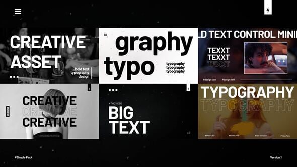 Videohive Typography | After Effects 59881466
