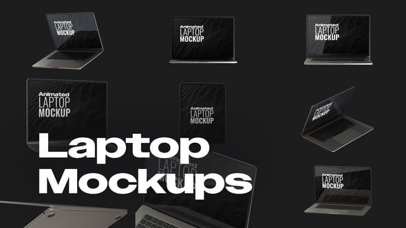 Videohive Laptop Mockup Promo 60438912