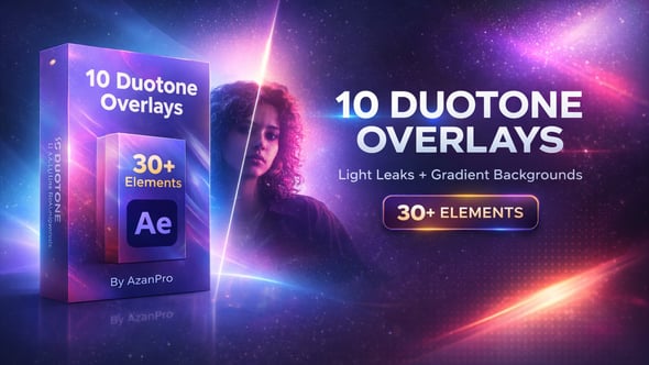 Videohive 10 Duotone Overlays