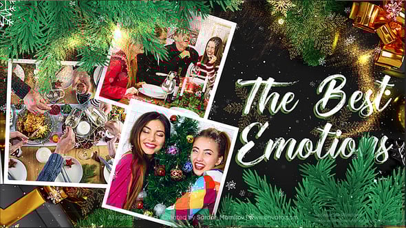 Videohive Family New Year Slideshow