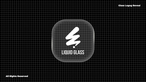 Videohive Liquid Glass Logo 60879697