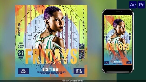 Videohive Night Club Flyer v31