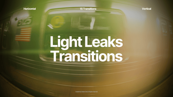 Videohive Light Leaks Transitions 60174042