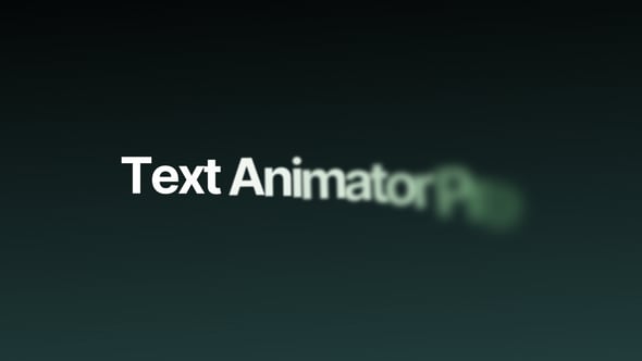 Videohive Text Animator Pro