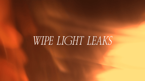 Videohive Wipe Light Leaks