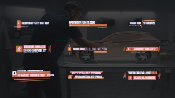 Videohive Minimal Name Tag – Lower Thirds