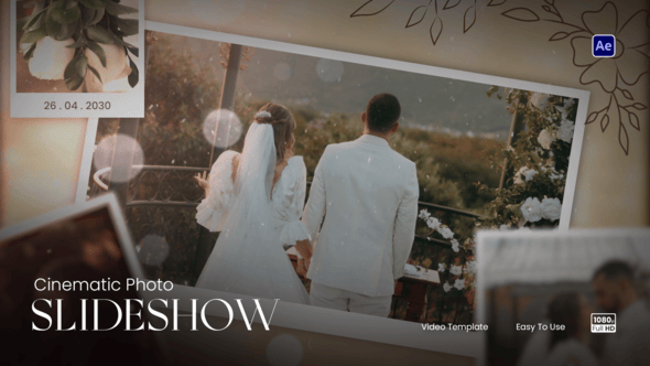 Videohive Cinematic Photo Slideshow 58527464