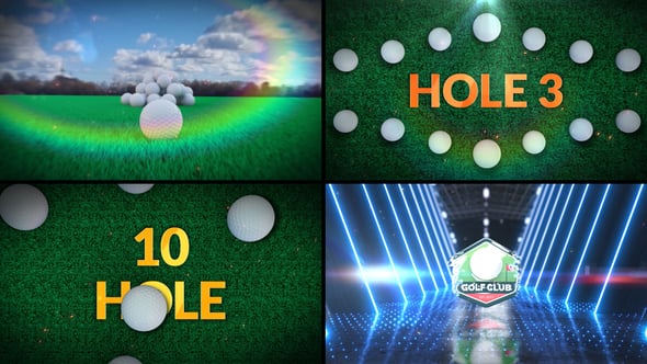 Videohive Golf Bumper 5 (3-Bumpers)