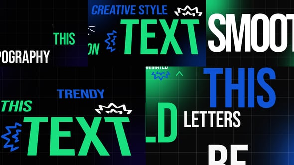 Videohive Animation Typography