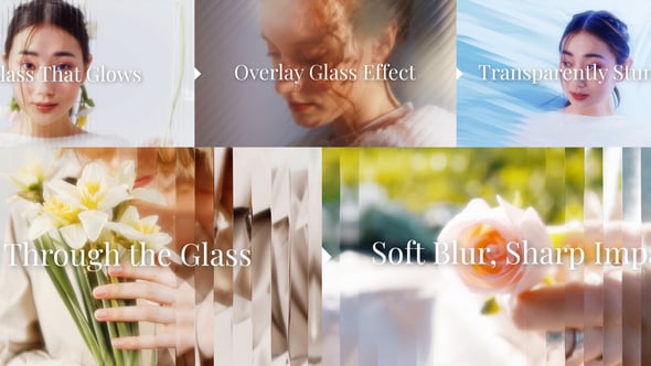Videohive Overlays Glass After Effect Template