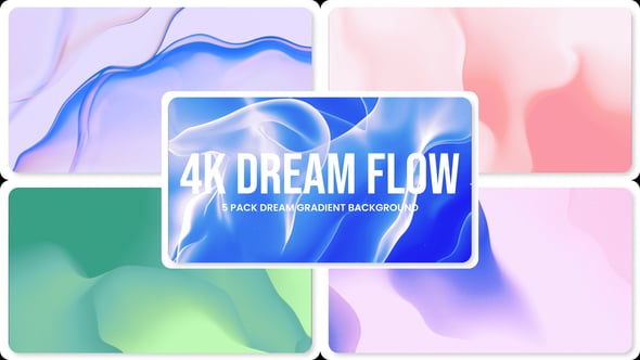 Videohive 4K Dream Gradient Flow