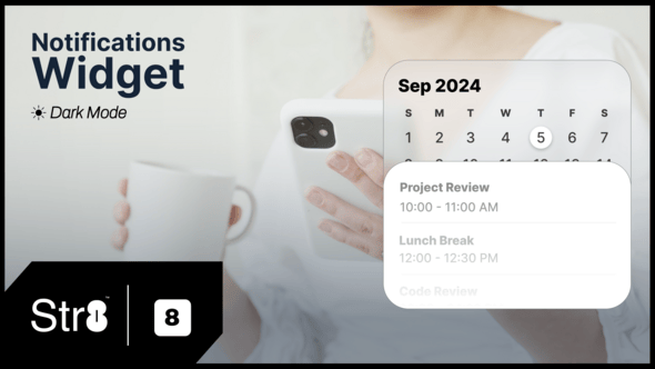 Videohive Notifications Widget (DarkMode)