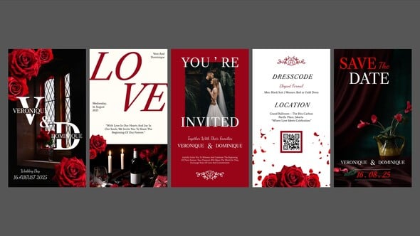 Videohive Creative Instagram Reels Wedding Invitation