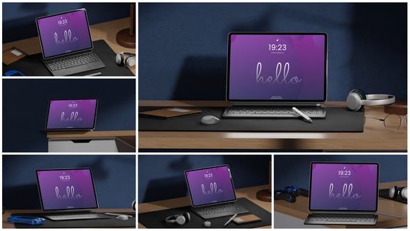 Videohive Tablet Mockup 60602594