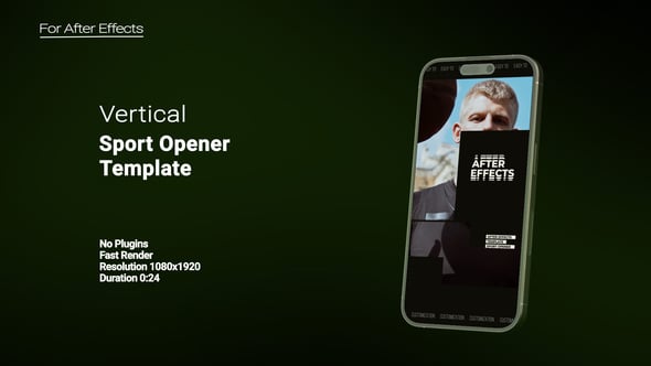 Videohive Vertical Sport Opener
