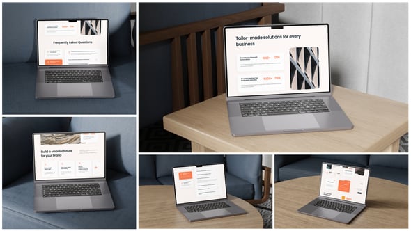 Videohive Laptop Presentation Mockup