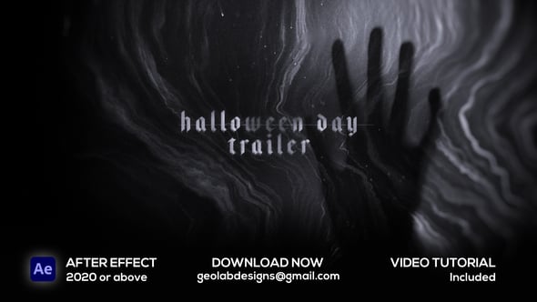 Videohive Halloween Day Trailer