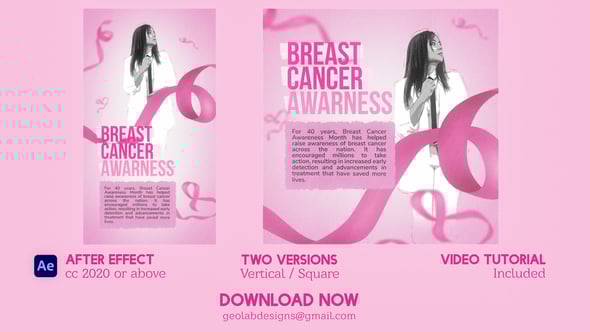 Videohive Breast Cancer Awarness