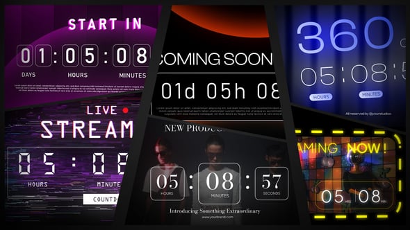 Videohive Countdown Timeline