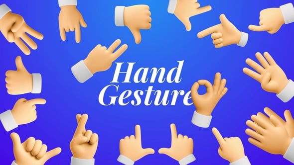 Videohive 3D Hand Gesture