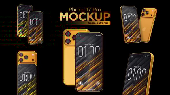 Videohive App Promo | Phone 17 Pro Mockup