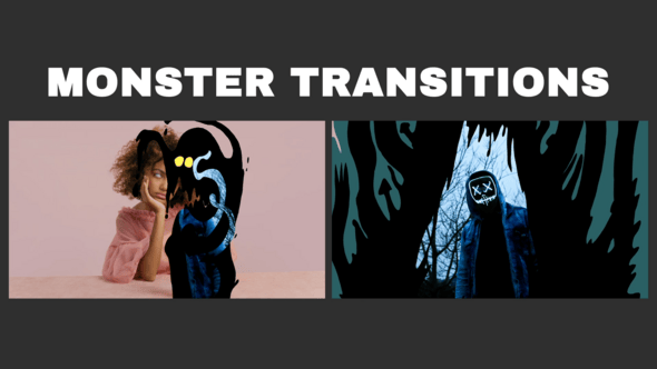 Videohive Monster Transitions for After Effects