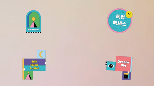 Videohive Stylish Geometric Shapes Titles for After Effects