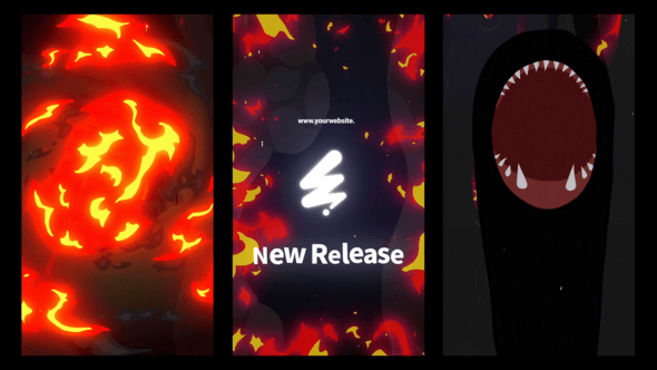 Videohive Horror Monster Logo Opener for After Effects 60482874