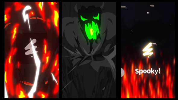 Videohive Horror Monster Logo Opener for After Effects 60470933