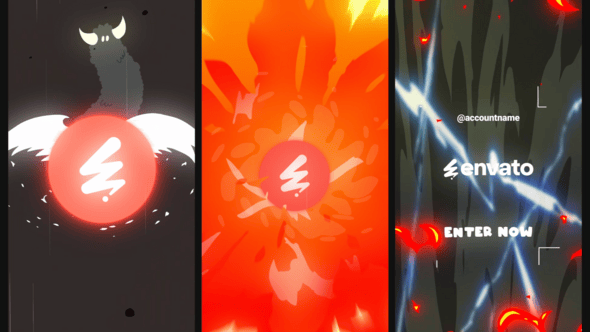 Videohive Horror Monster Logo Opener for After Effects 60556710