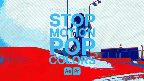Videohive Premium Overlays Stop Motion Pop Colors