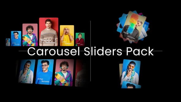Videohive Carousel Animation Pack 60206517