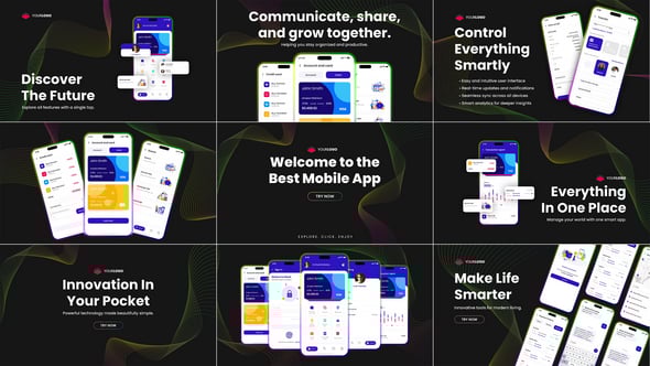 Videohive Dynamic App Promo 60153143